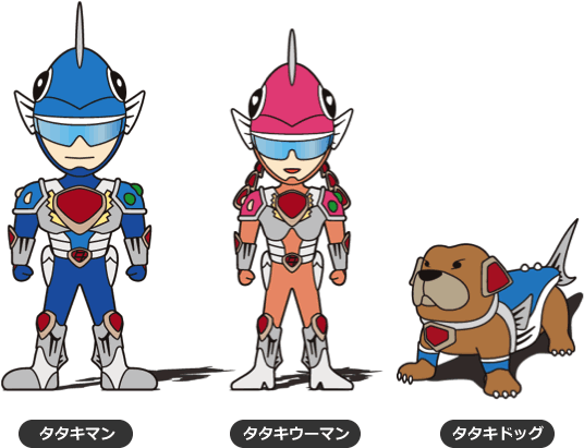 ちびキャラ｜タタキマン